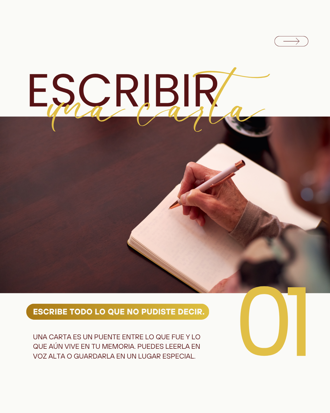 4 formas de despedir a un ser querido