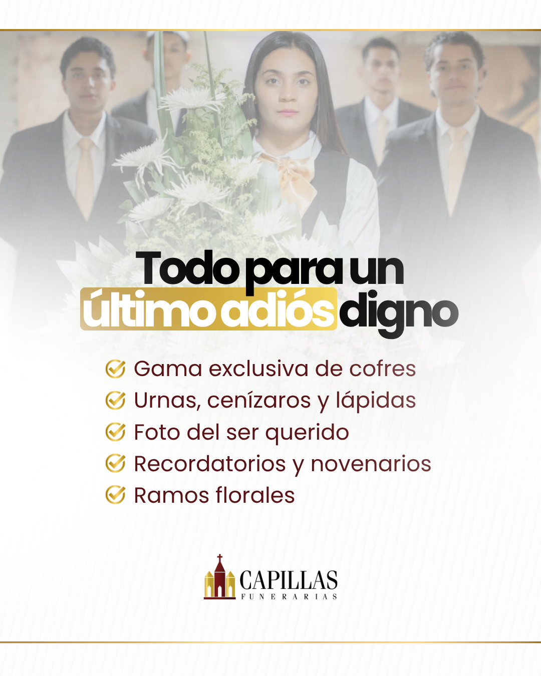 Un adiós con dignidad